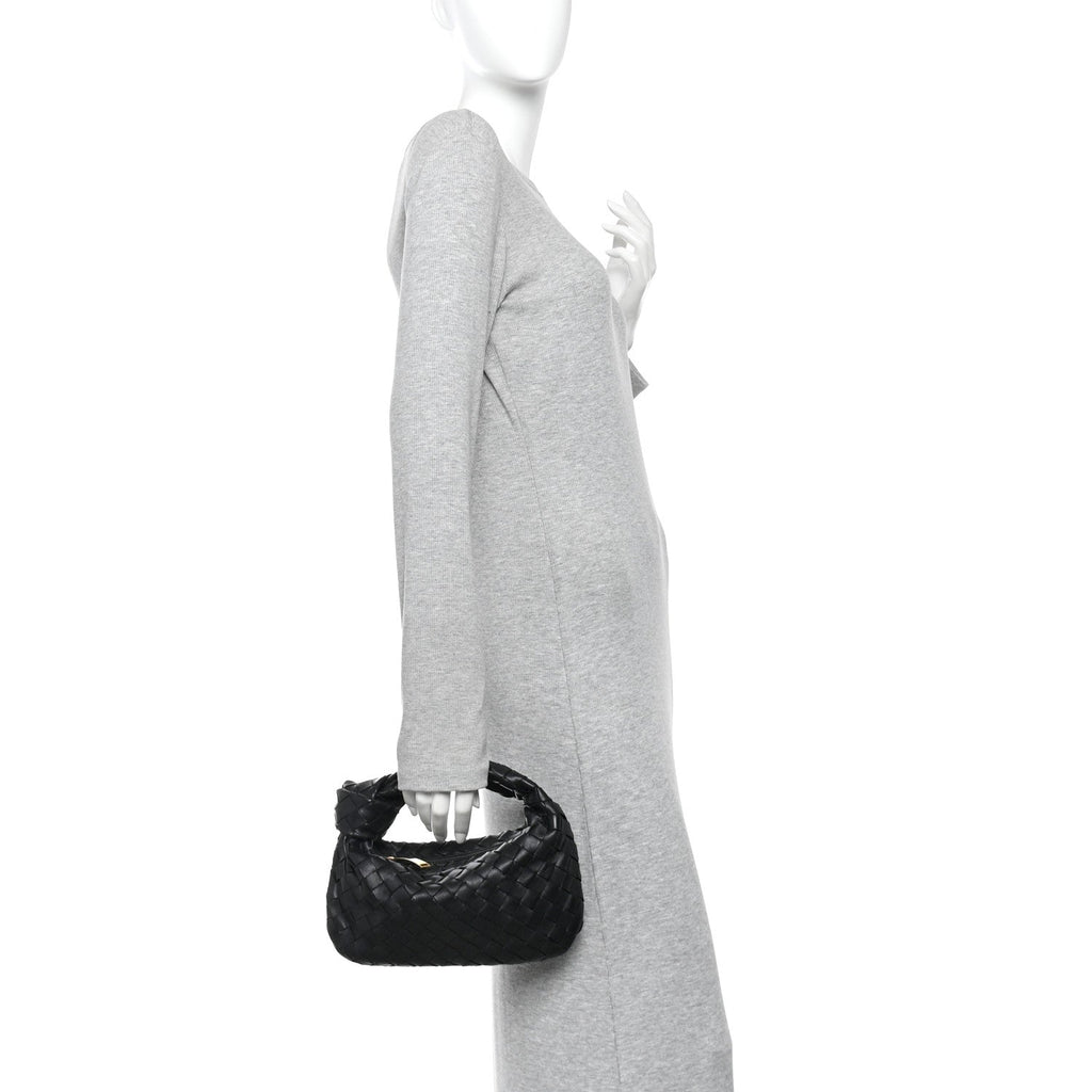 Nappa Intrecciato Mini Jodie Black