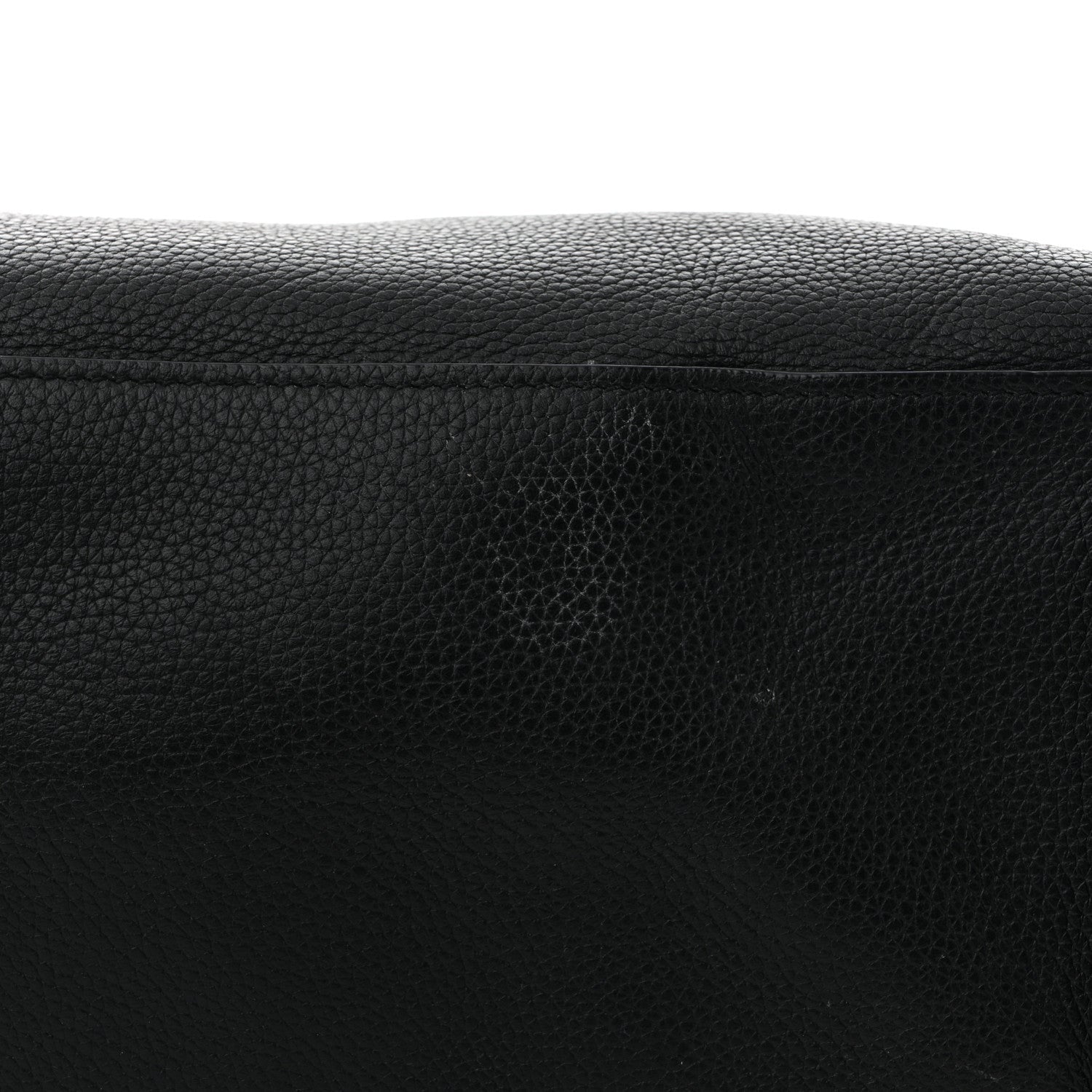 Grained Calfskin Sac De Jour Souple North South Tote Black