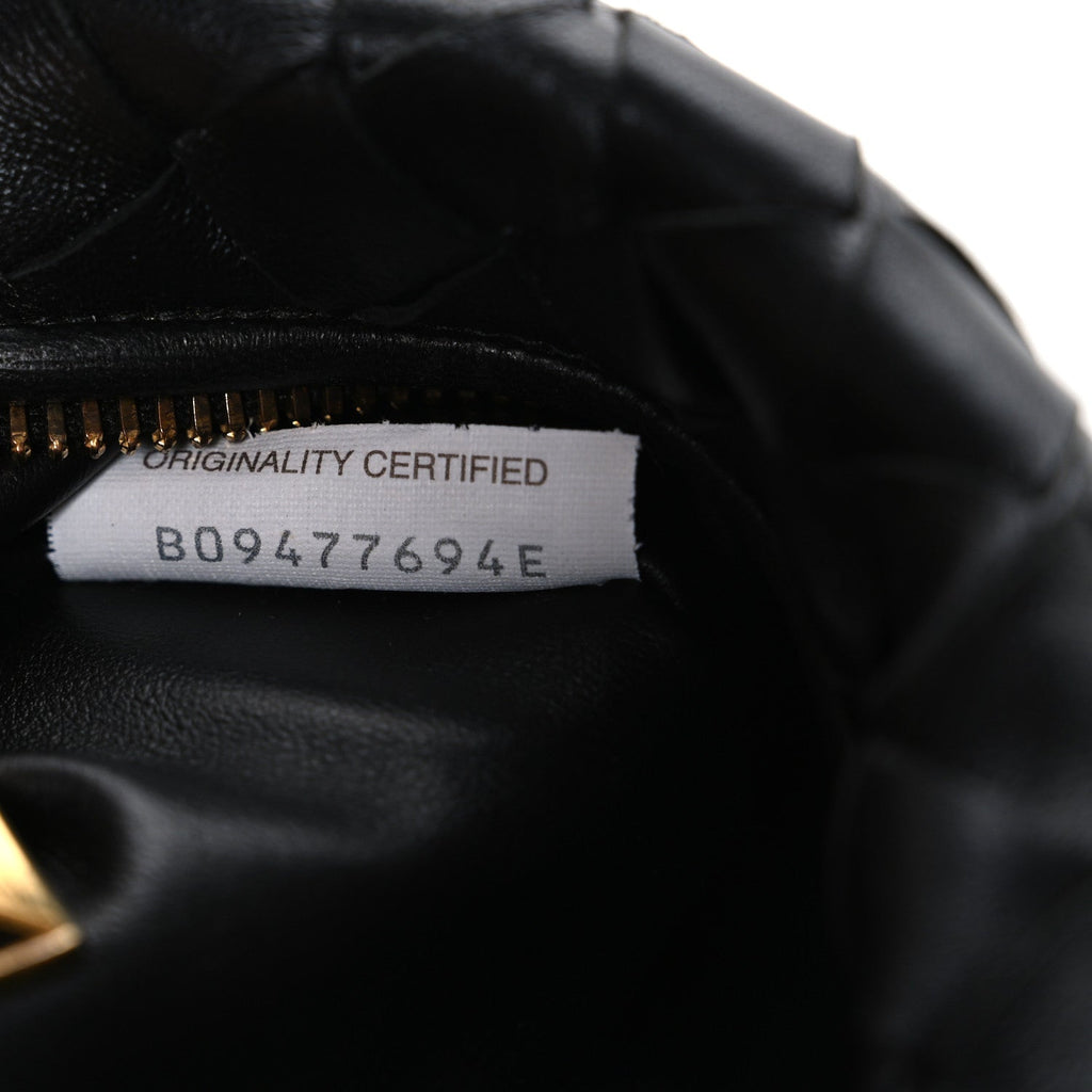 Nappa Intrecciato Mini Jodie Black