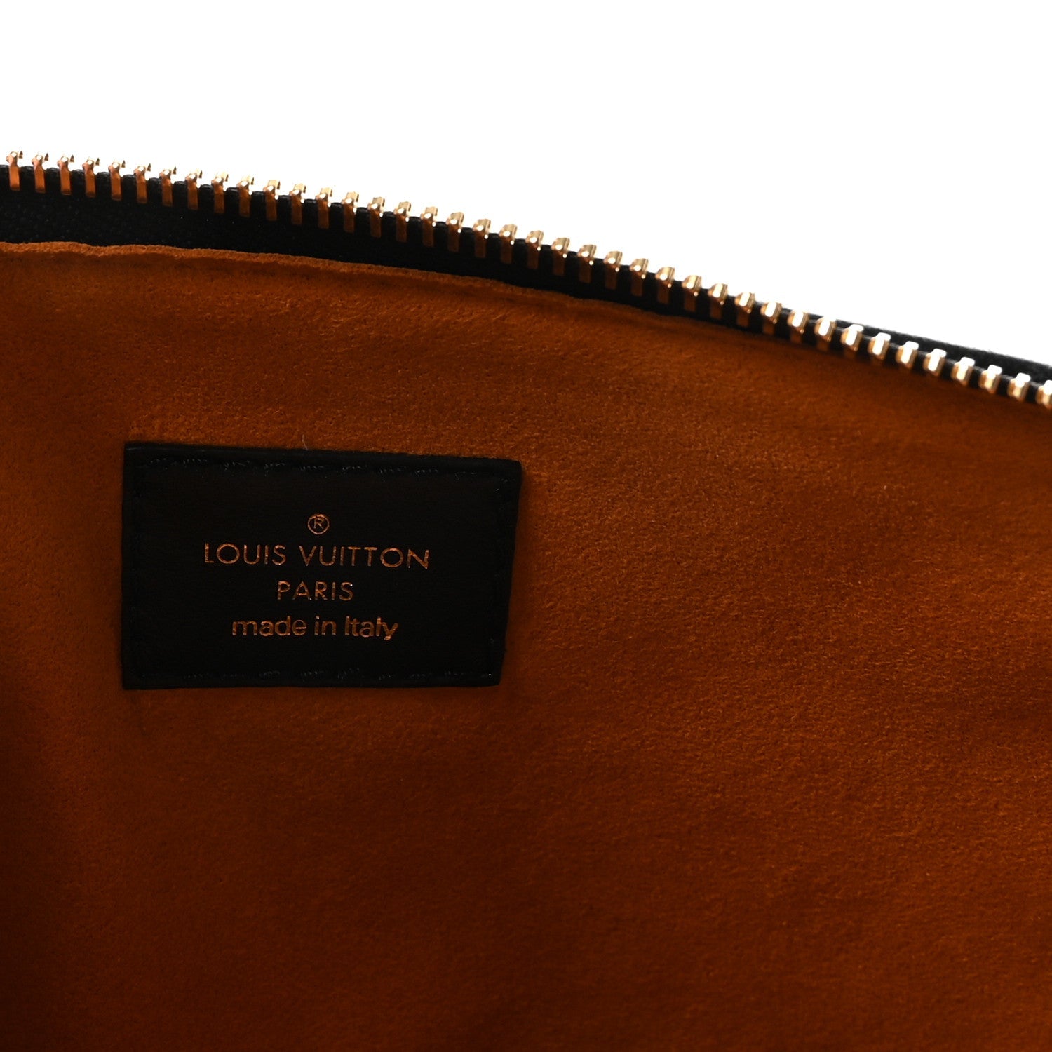 Lambskin Embossed Monogram Coussin MM Black
