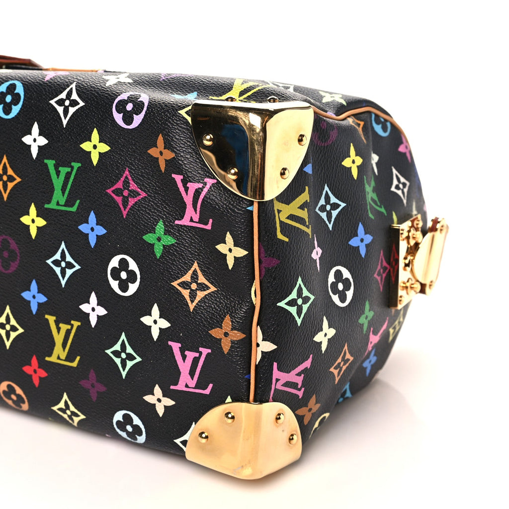 Monogram Multicolor Speedy 30 Black