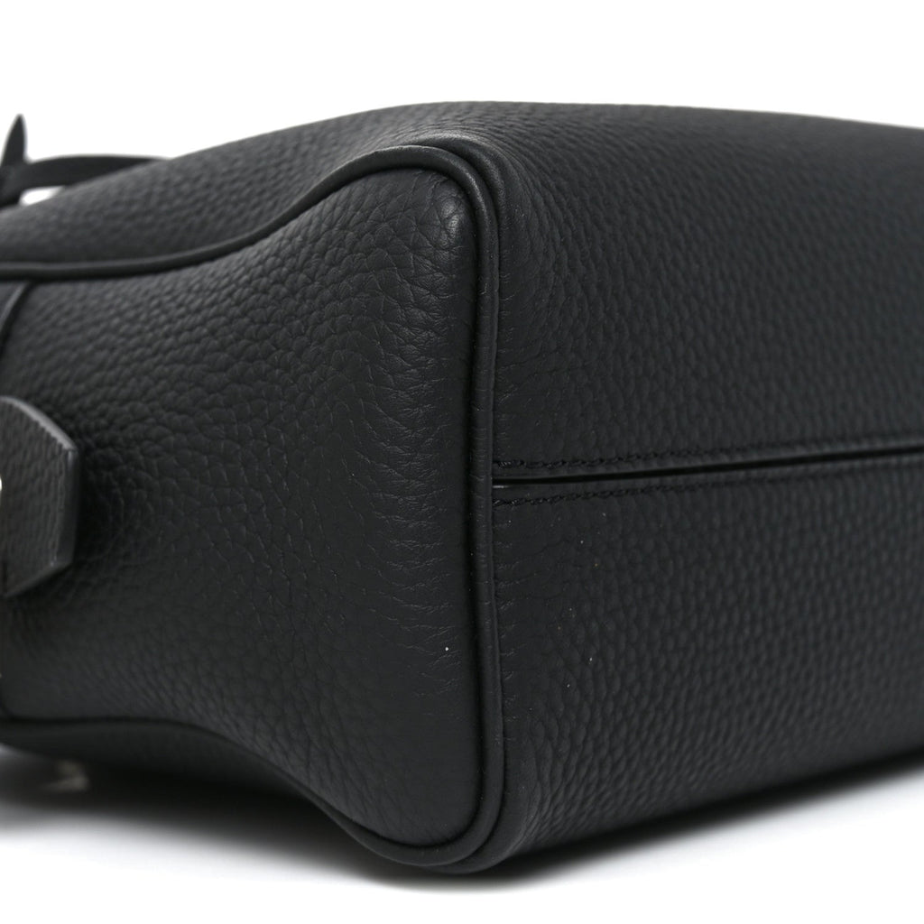 Matte Grained Calfskin India 10 Black