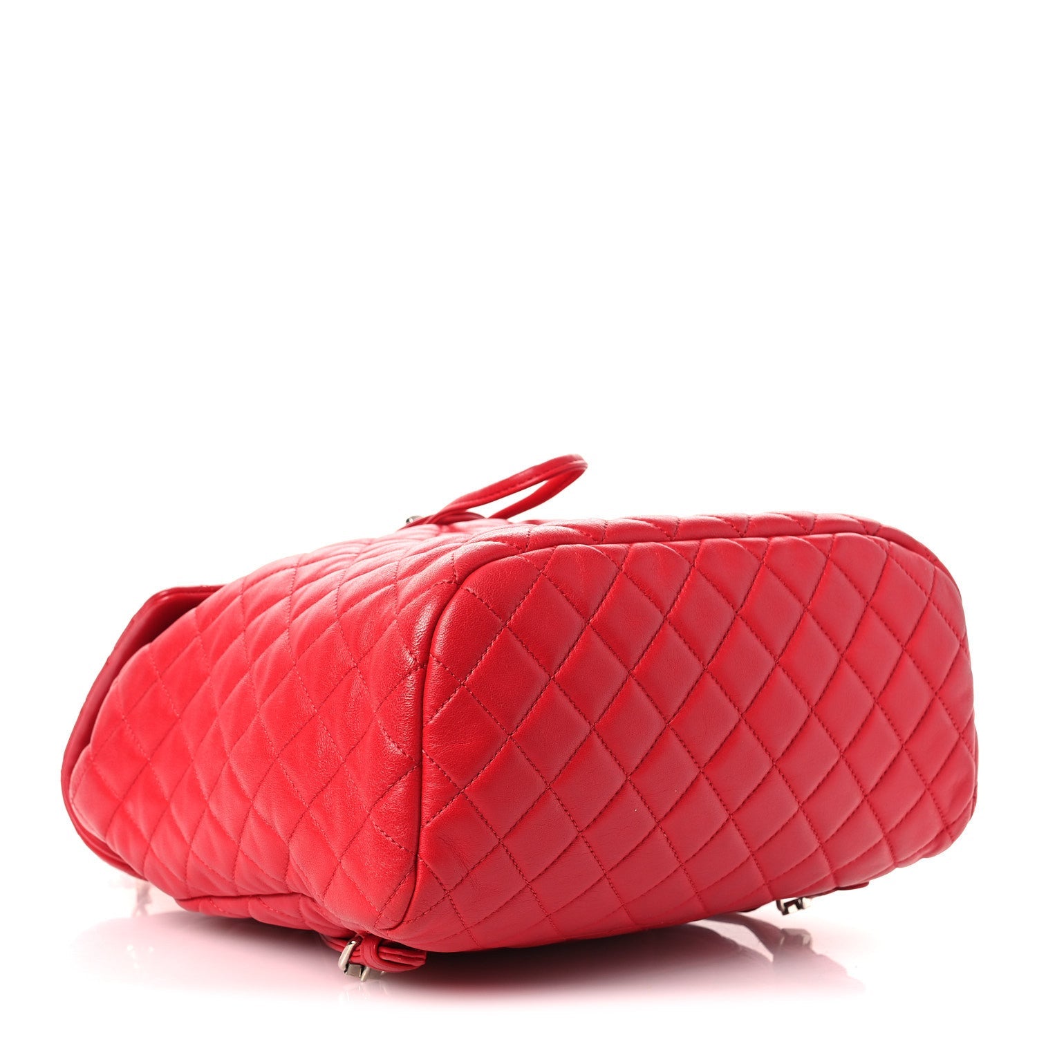 Lambskin Quilted Large Urban Spirit Backpack Red