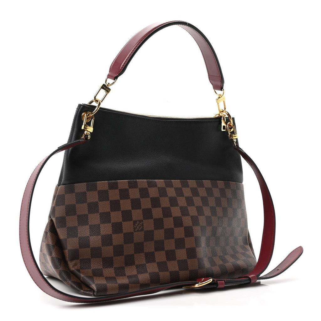 Damier Ebene Calfskin Maida Black