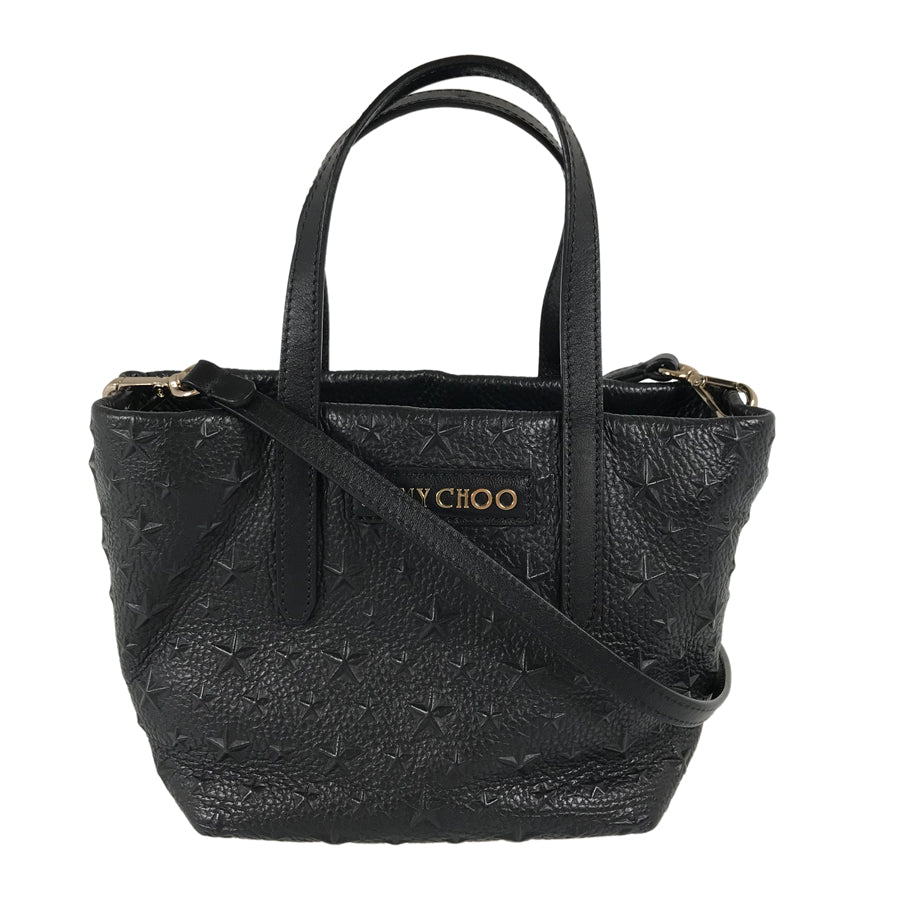 JIMMY CHOO Mini Sara Star Emboss Tote bag