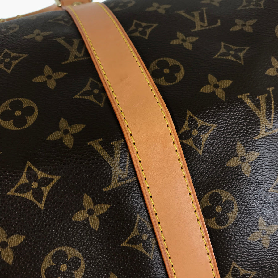 LOUIS VUITTON Monogram Keepall Bandouliere 45 M41418 Boston bag