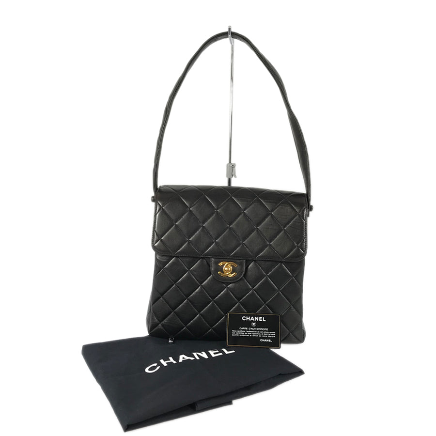 CHANEL Matelasse W face Shoulder bag