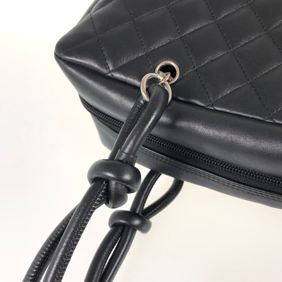 CHANEL Cambon Bowling back Hand bag