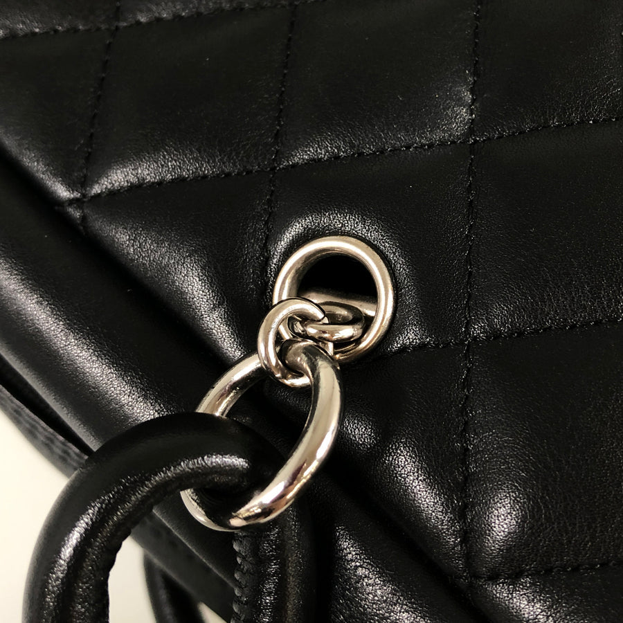 CHANEL Cambon Bowling back Hand bag