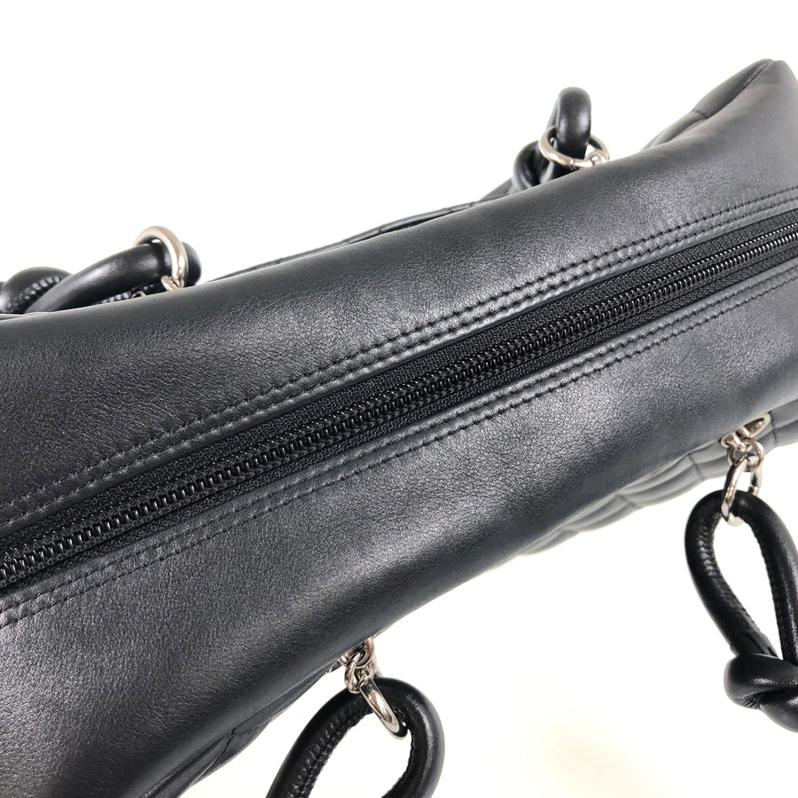 CHANEL Cambon Bowling back Hand bag