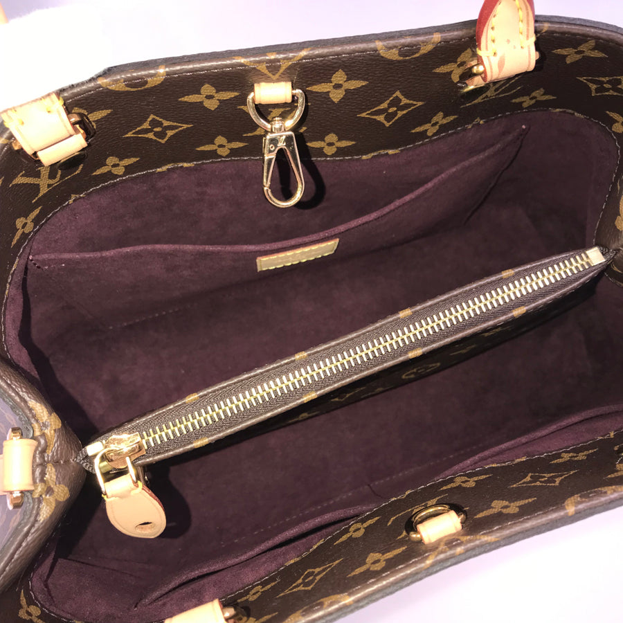 LOUIS VUITTON Monogram Montaigne MM M41056 Hand bag