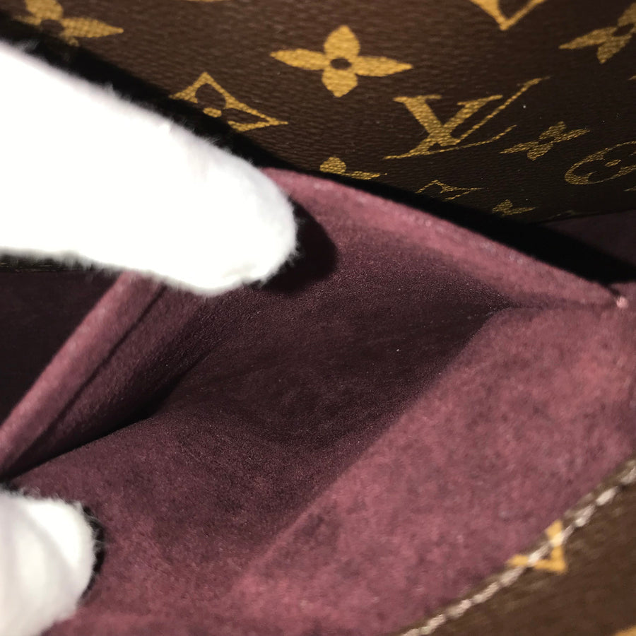 LOUIS VUITTON Monogram Montaigne MM M41056 Hand bag