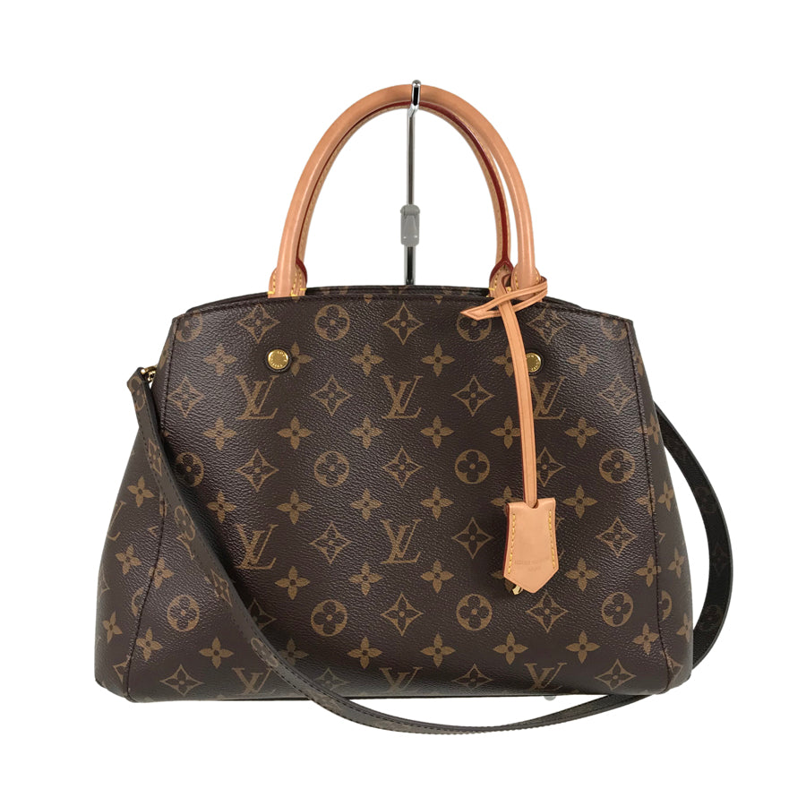 LOUIS VUITTON Monogram Montaigne MM M41056 Hand bag
