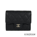 CHANEL Matelasse Trifold wallet