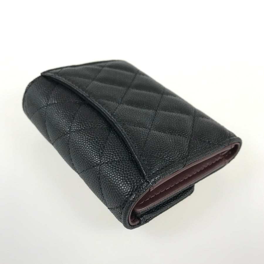 CHANEL Matelasse Trifold wallet