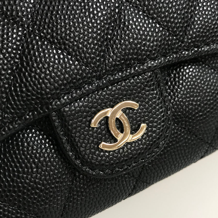 CHANEL Matelasse Trifold wallet