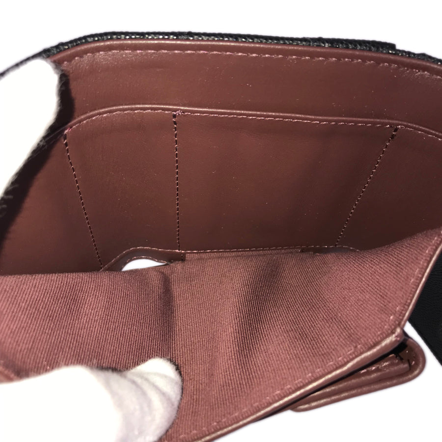 CHANEL Matelasse Trifold wallet