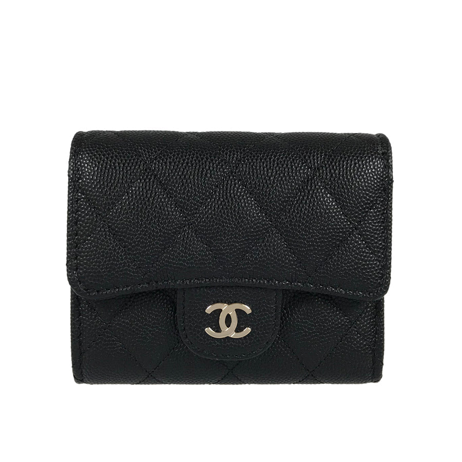 CHANEL Matelasse Trifold wallet
