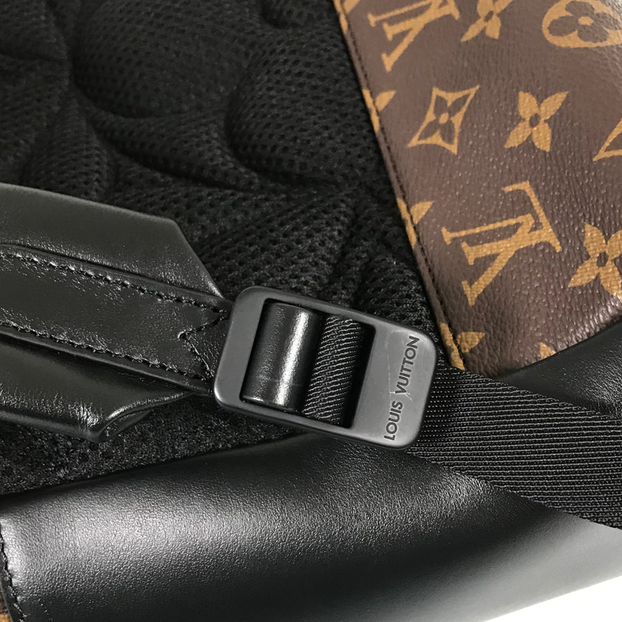 LOUIS VUITTON Monogram Macassar Dean Backpack M45335 Backpack