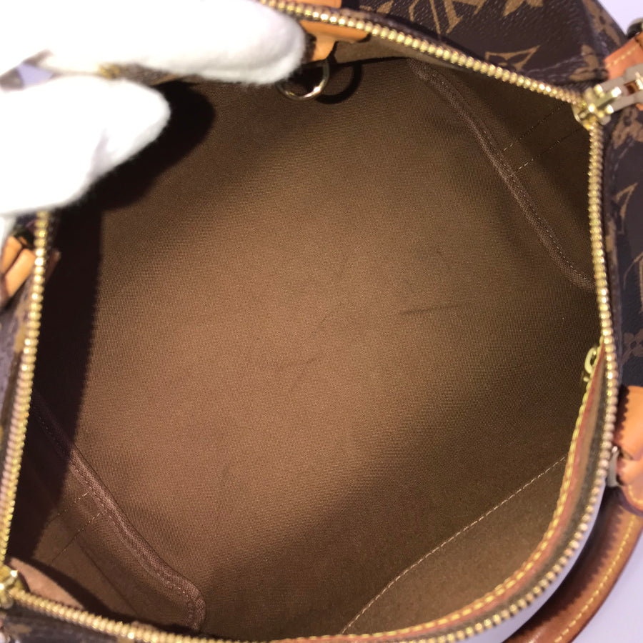 LOUIS VUITTON Monogram Speedy Bandouliere 30 M40391 Hand bag