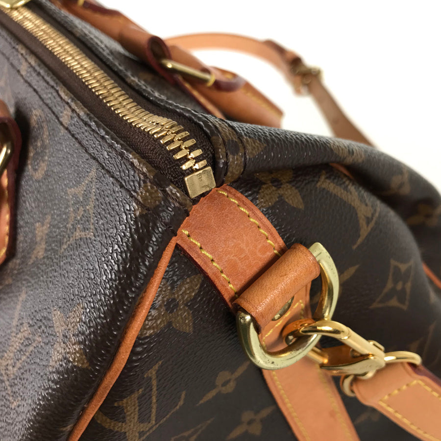 LOUIS VUITTON Monogram Speedy Bandouliere 30 M40391 Hand bag