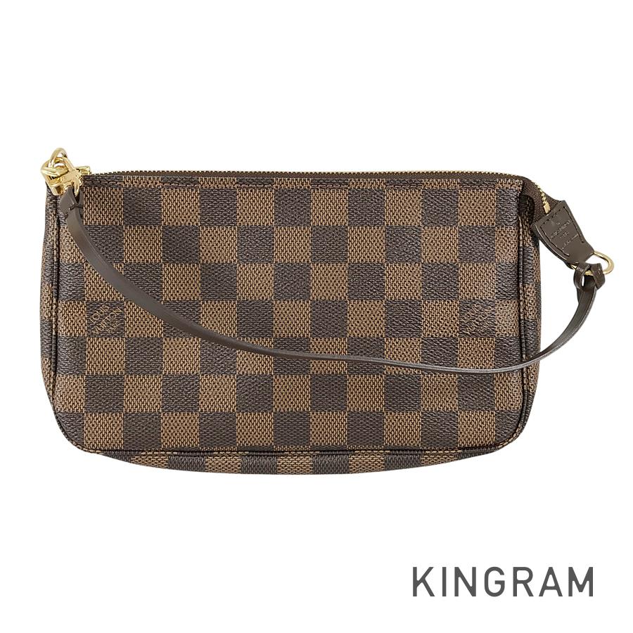 LOUIS VUITTON Damier Ebene Pochette Accessoires N51985 Pouch