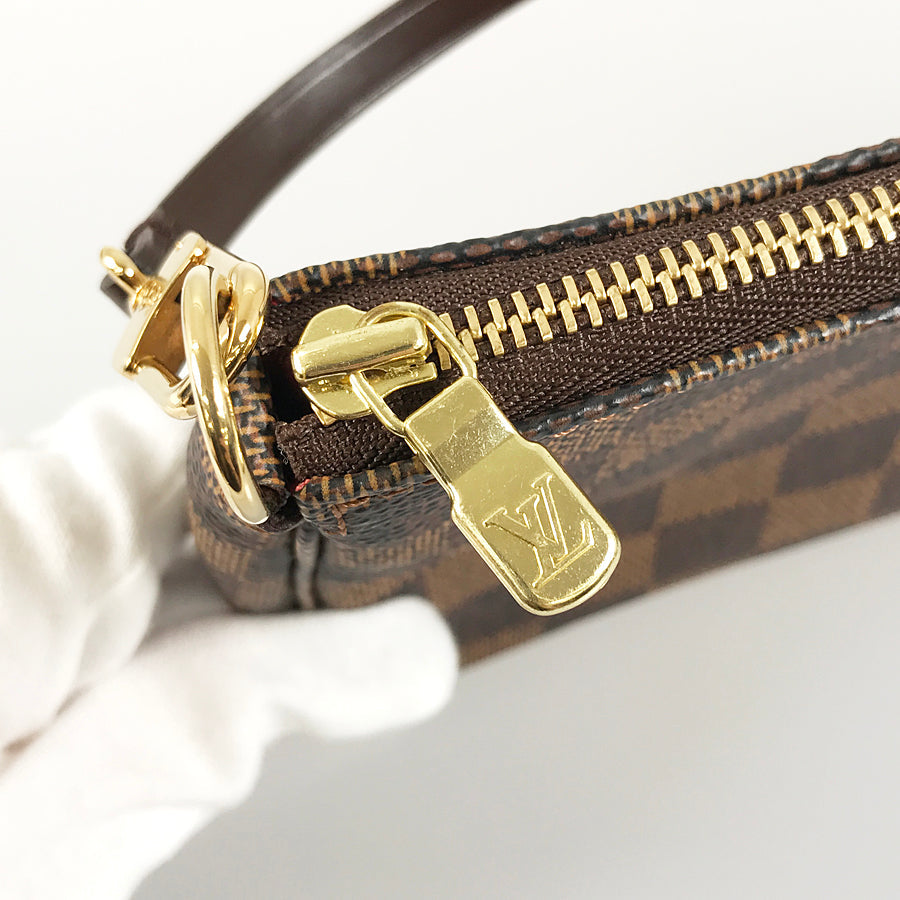 LOUIS VUITTON Damier Ebene Pochette Accessoires N51985 Pouch