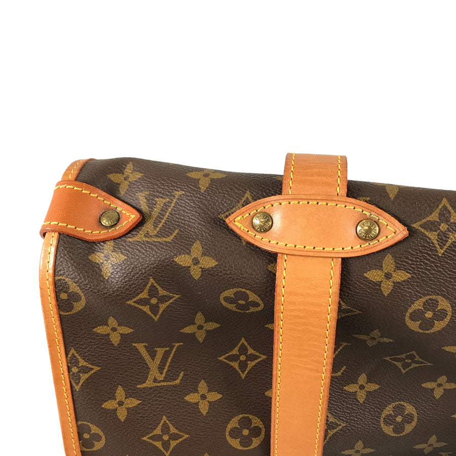 LOUIS VUITTON Monogram Saumur 43 M42252 Shoulder bag