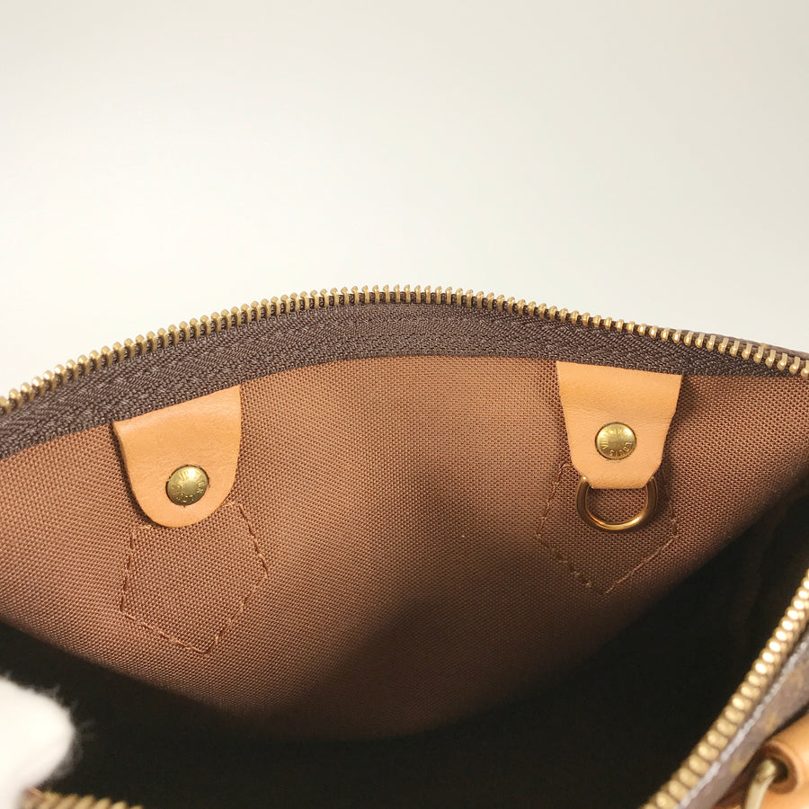 LOUIS VUITTON Monogram Speedy 25 M41528 Hand bag
