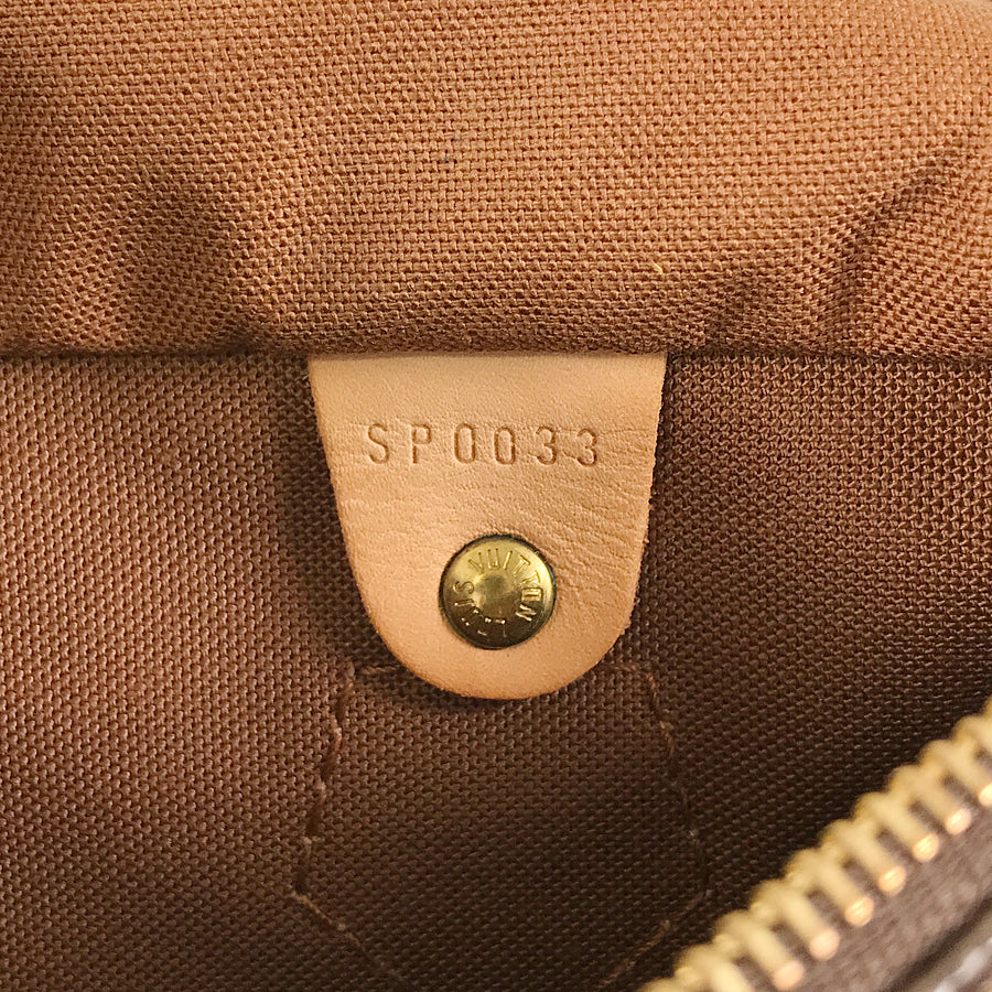 LOUIS VUITTON Monogram Speedy 25 M41528 Hand bag