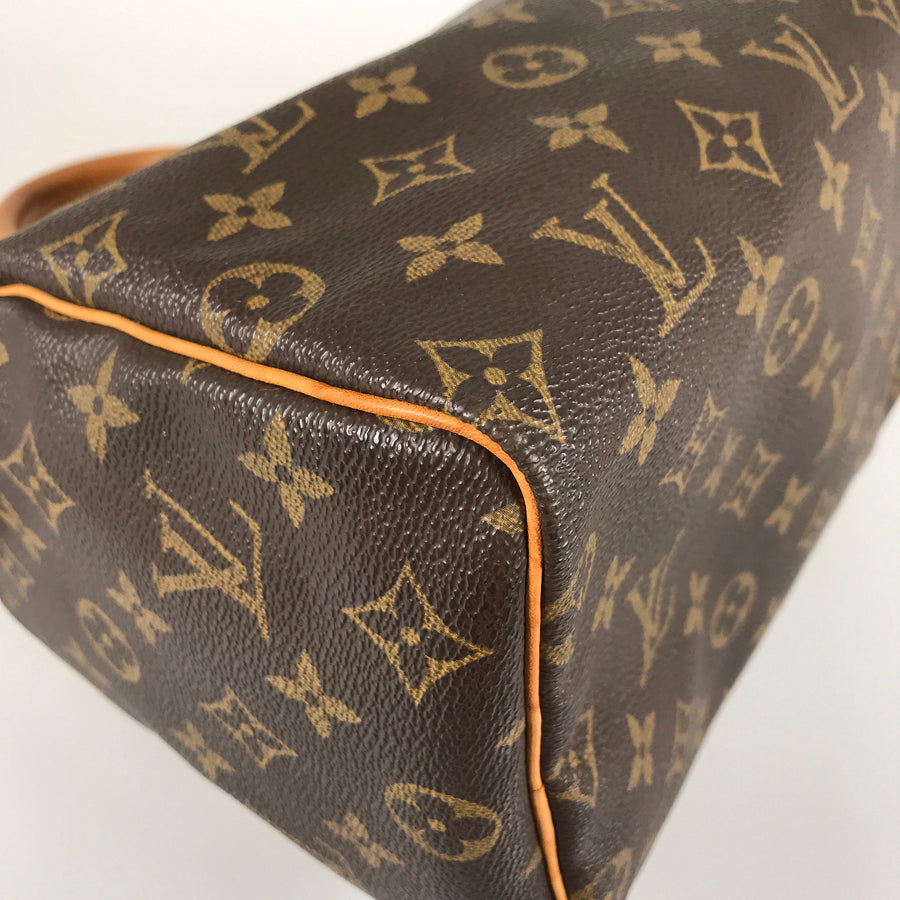 LOUIS VUITTON Monogram Speedy 25 M41528 Hand bag