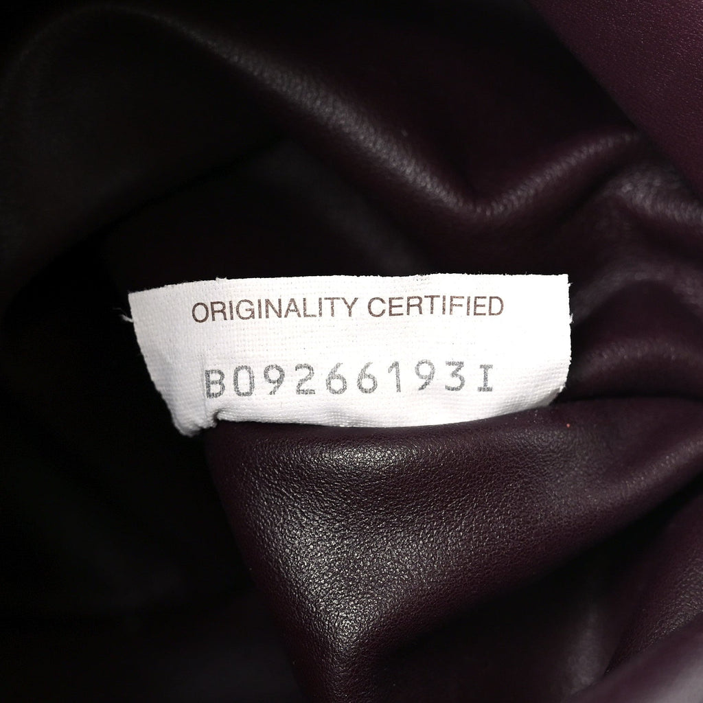 Calfskin The Pouch Chain Grape
