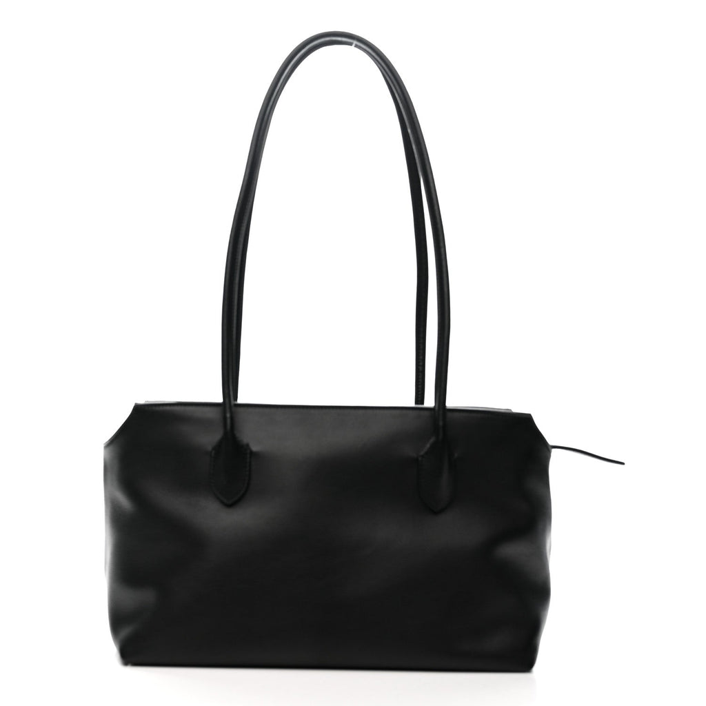Grained Calfskin Terrasse Bag Black