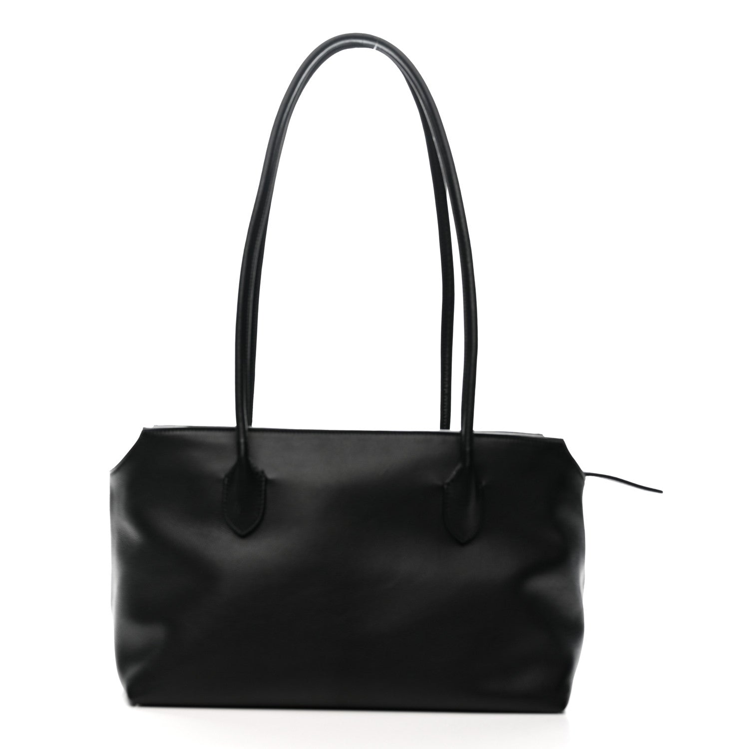 Grained Calfskin Terrasse Bag Black