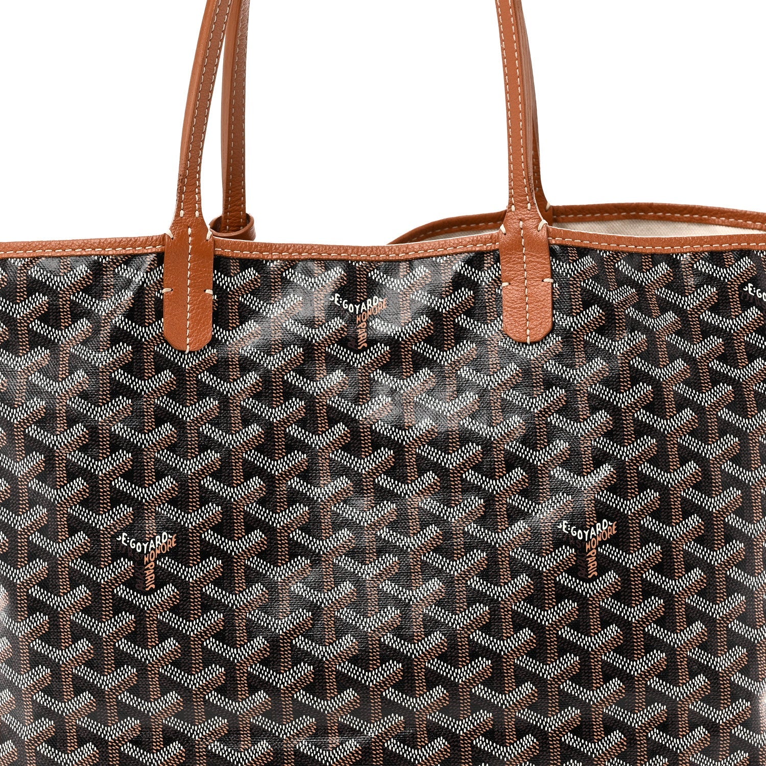 Goyardine Saint Louis PM Black Gold