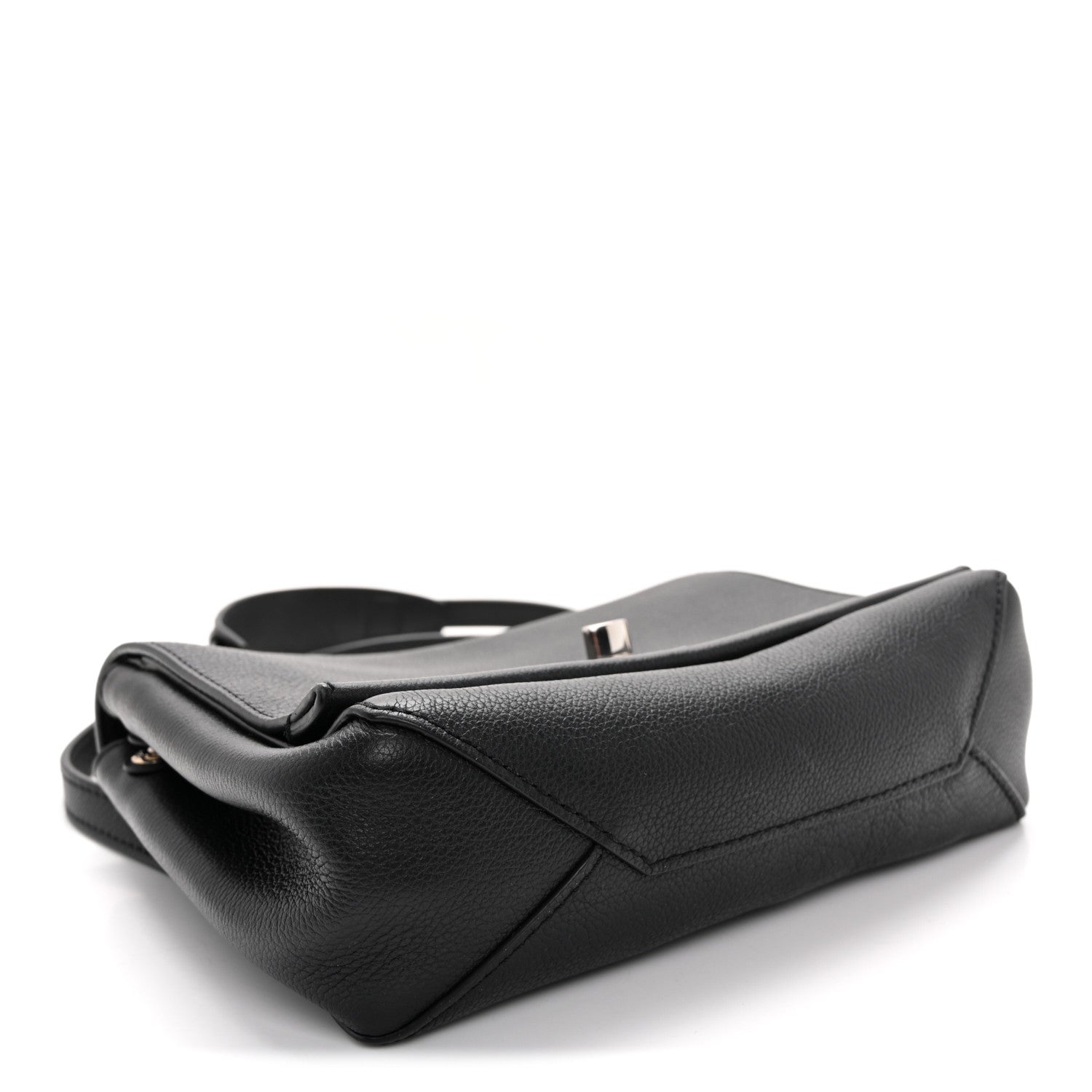 Calfskin Lockme II Chain Bag BB Black