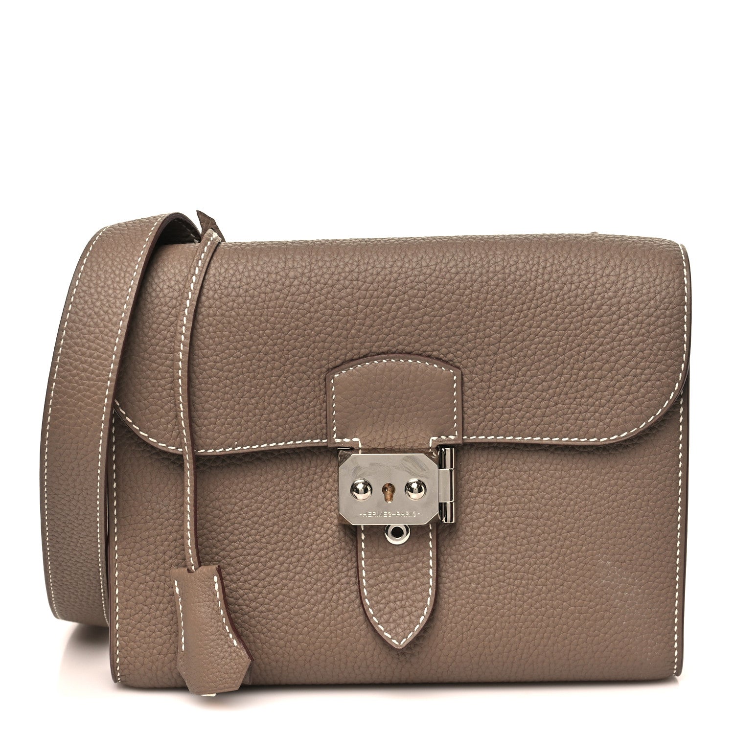 Togo Sac A Depeches 21 Messenger Bag Etoupe