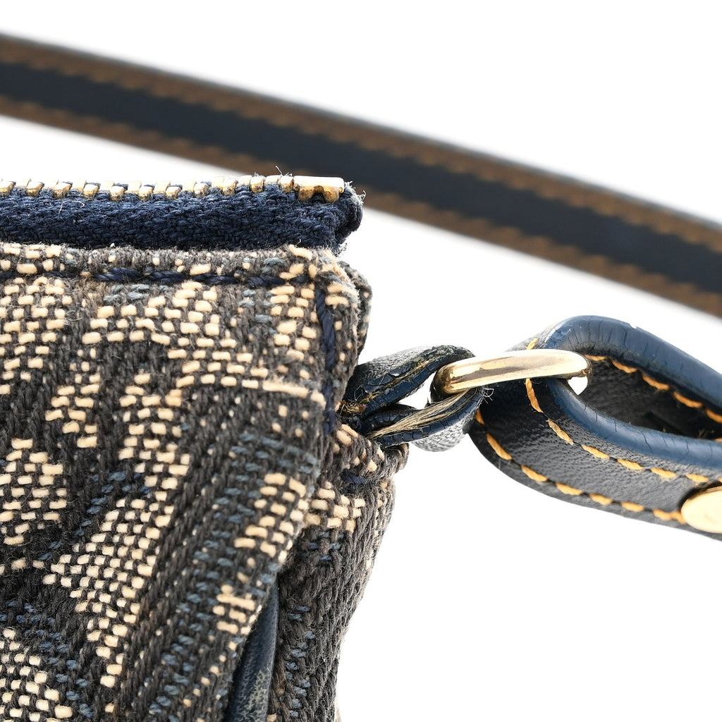 Monogram Mini Saddle Pochette Navy