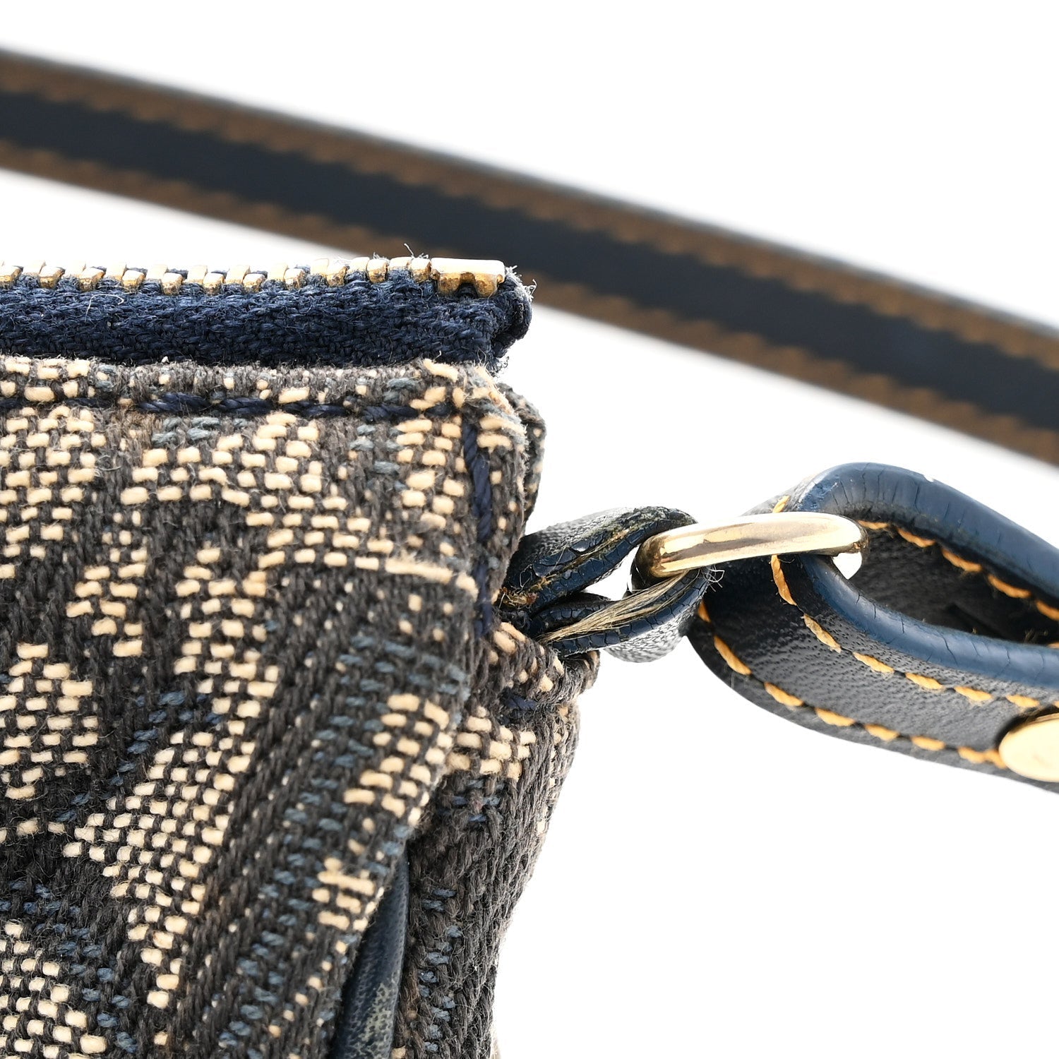 Monogram Mini Saddle Pochette Navy