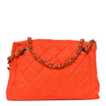 Quilted Camera Case Orange
