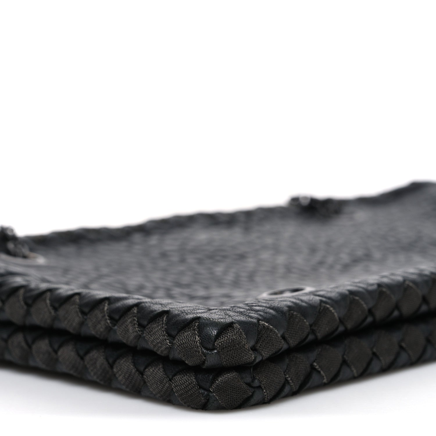 Nappa Intrecciato Duo Black