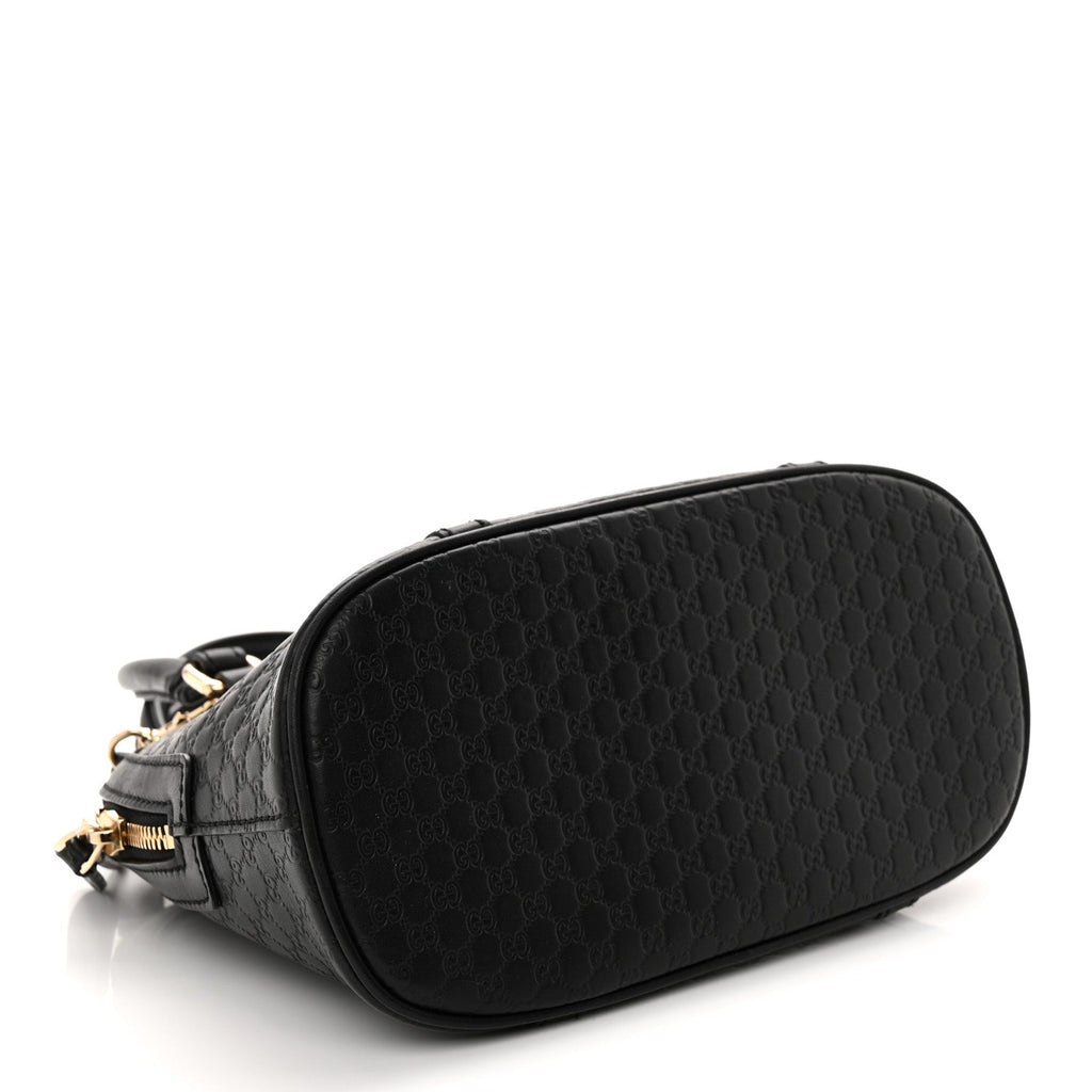 Microguccissima Mini Dome Bag Black