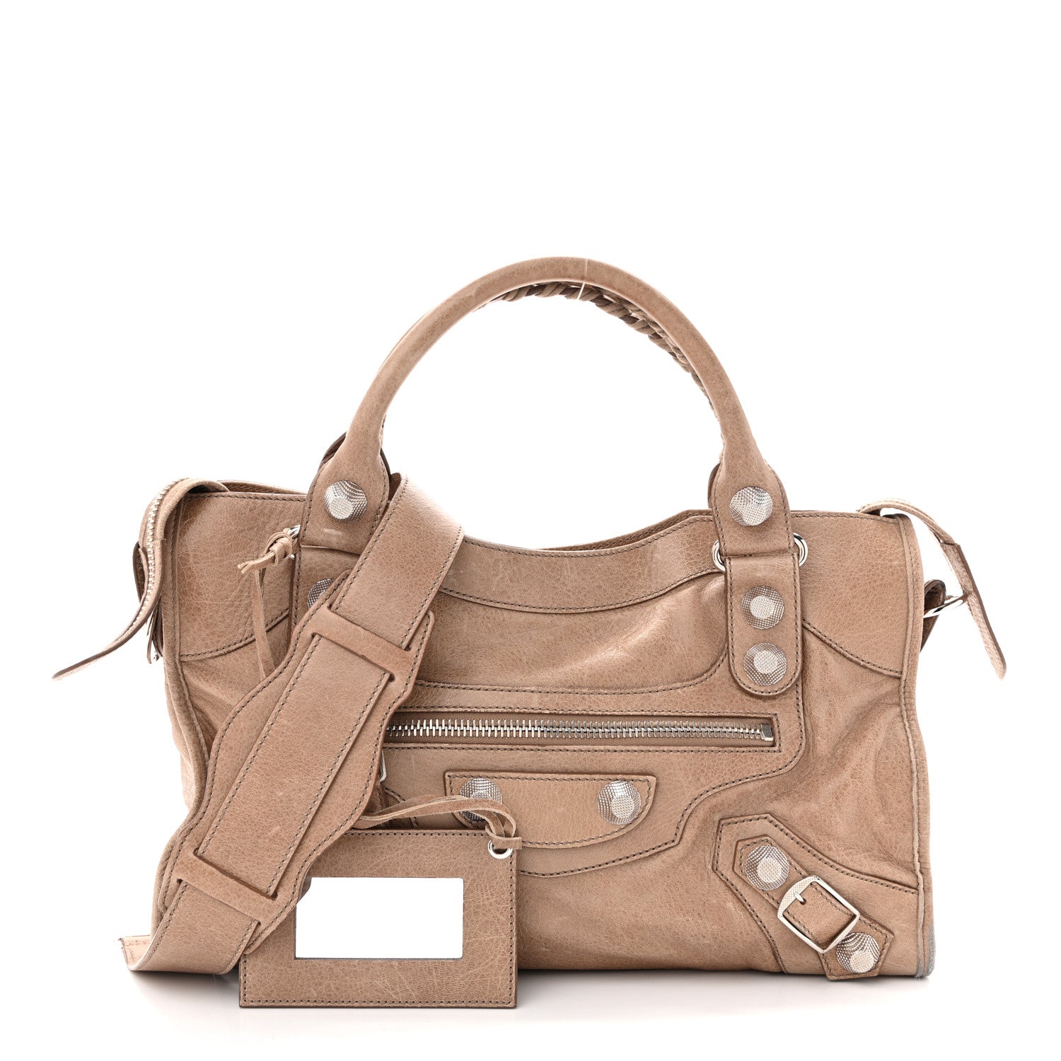 Agneau Giant 21 Silver Hardware City Seigle