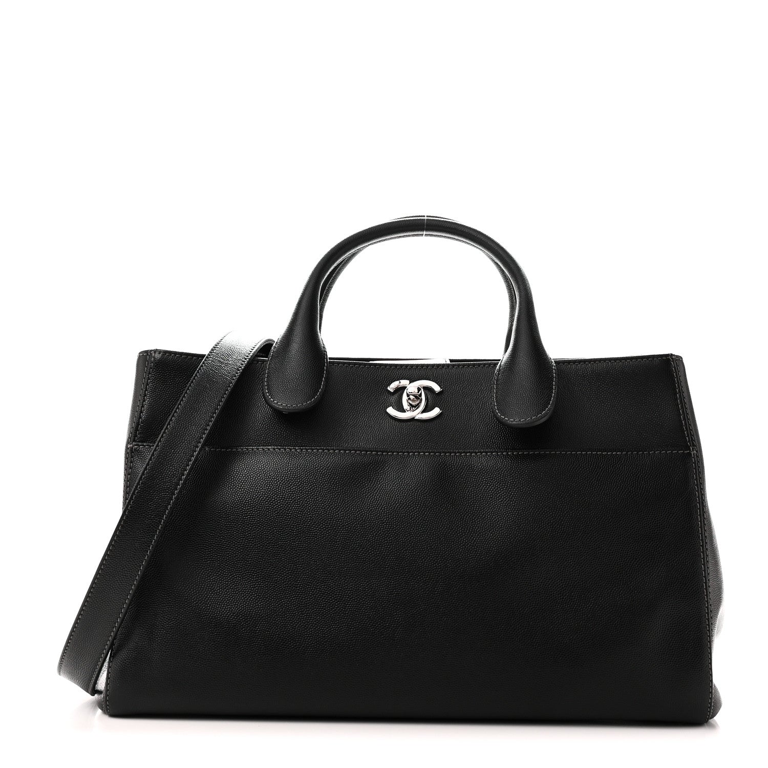 Caviar Cerf Executive Shopper Tote Black