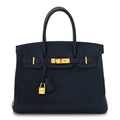 Togo Birkin 30 Bleu Nuit