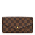 Damier Ebene Sarah Wallet NM
