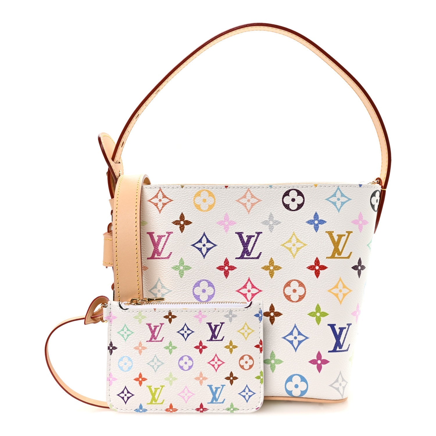 LV x TM Monogram Multicolor All In BB White