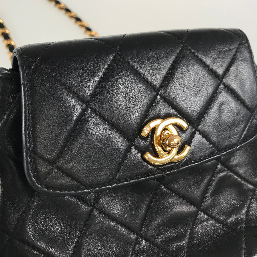 CHANEL Matelasse Waist pouch