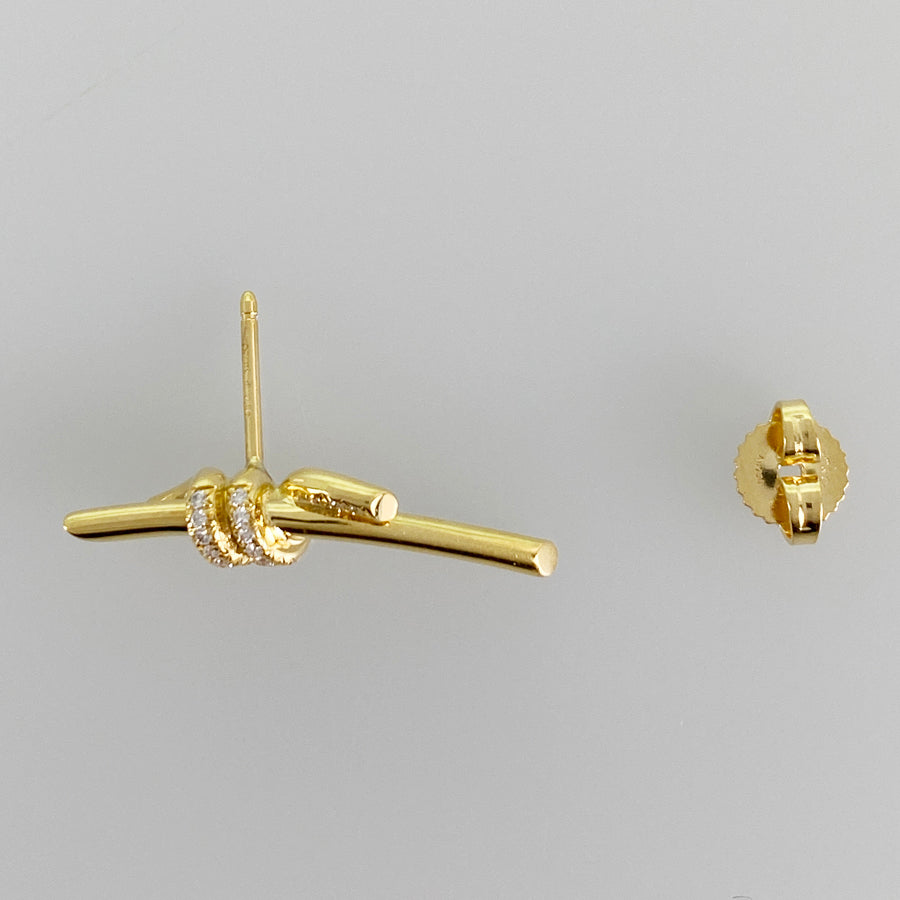 TIFFANY&Co. Knot Earring