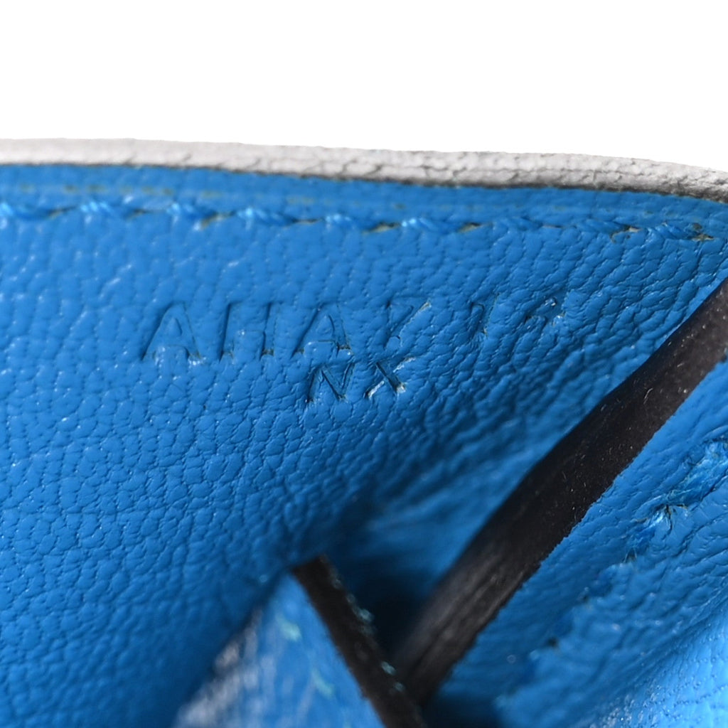 Togo BIRKIN 30 Bleu Zanzibar